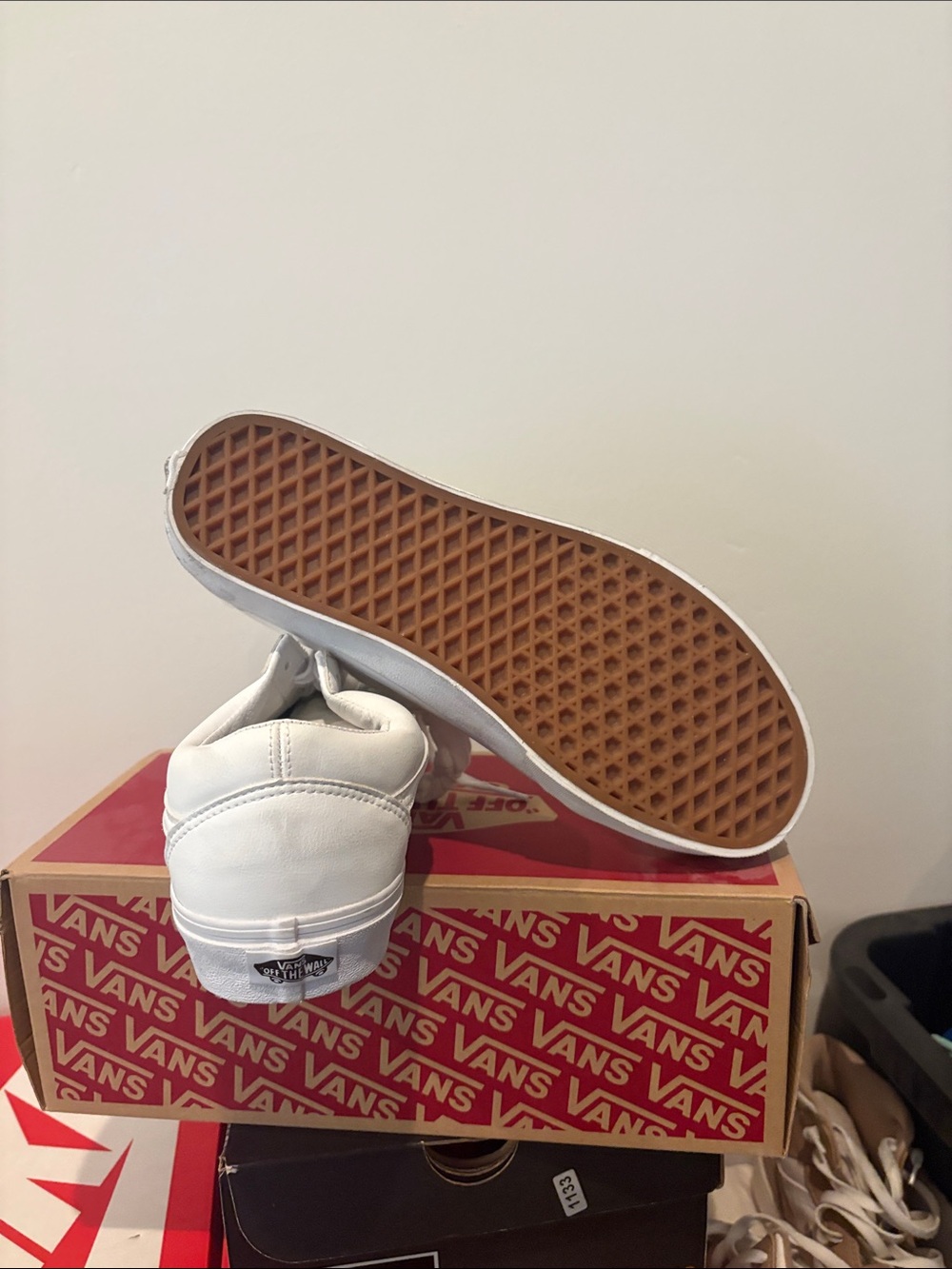 Vans Classic White Low-Top Sneakers - Picture 3 of 4